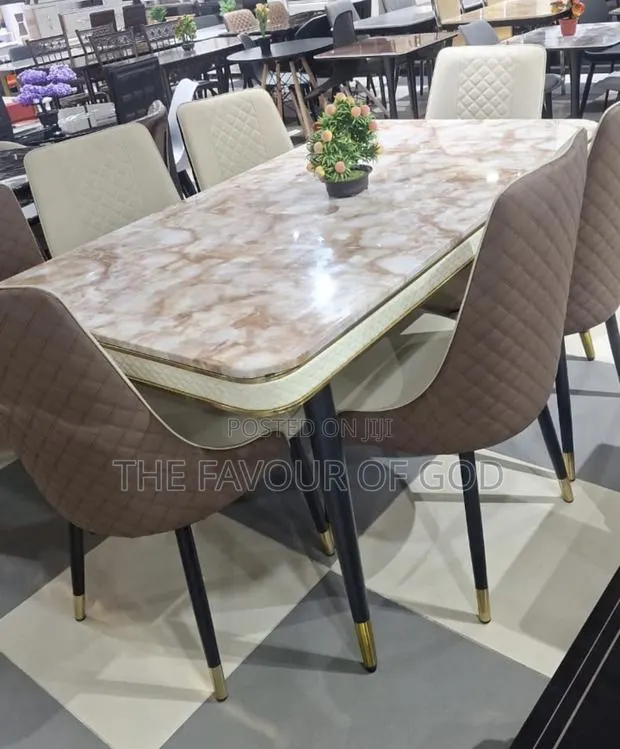Luxurious 6seater Marble Dining · Photo 1
