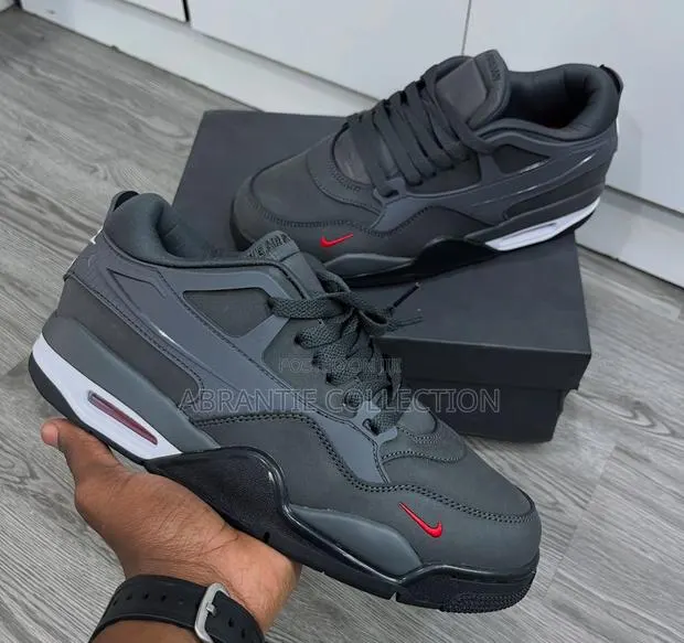 Nigel Sylvester X Nike Air Jordan 4 Grey · Photo 1