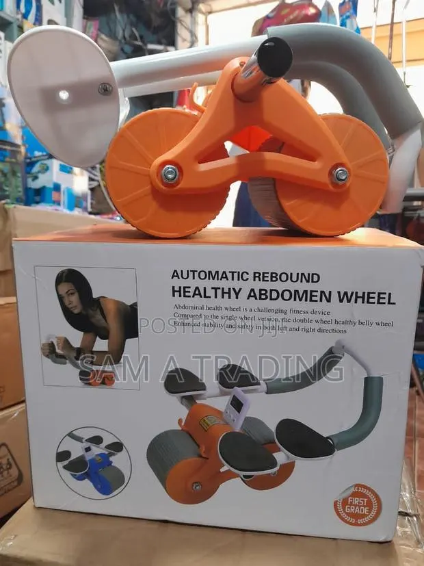 Automatic Rebound Healthy Abdomen Wheel · Photo 1