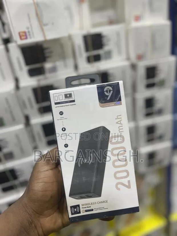 T9 20,000mah Wireless Power Bank · Photo 1