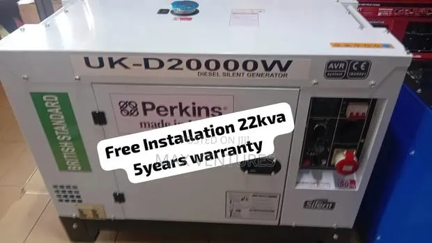 Brand New Perkins 22kVA Diesel Generator – Heavy Duty Power 22kva · Photo 1