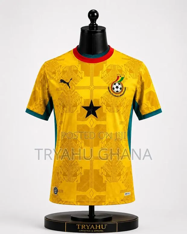 Buy Ghana Black Stars Jersey 2026 Accra Ghana | Tryahu · Photo 1