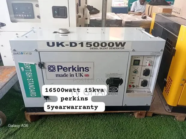 15kva Perkins Diesel Genset – Industrial Grade, Remote Controlled · Photo 1
