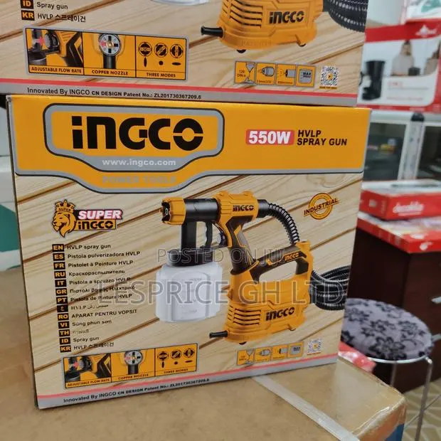 Great Performance Yet Affordable 550w Floor Based Ingco Spray Gun · Photo 1