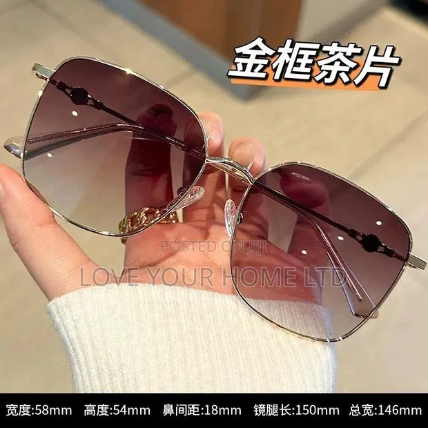 Luxury Rimless Polygon Gradient Sunglasses for Women · Photo 1