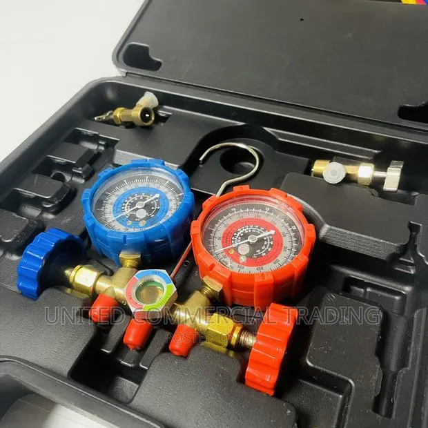 AC Manifold Gauge Vertical · Photo 1