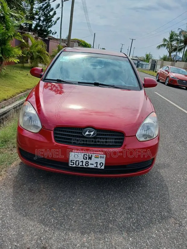 Hyundai Accent 1.6 2008 Red · Photo 1
