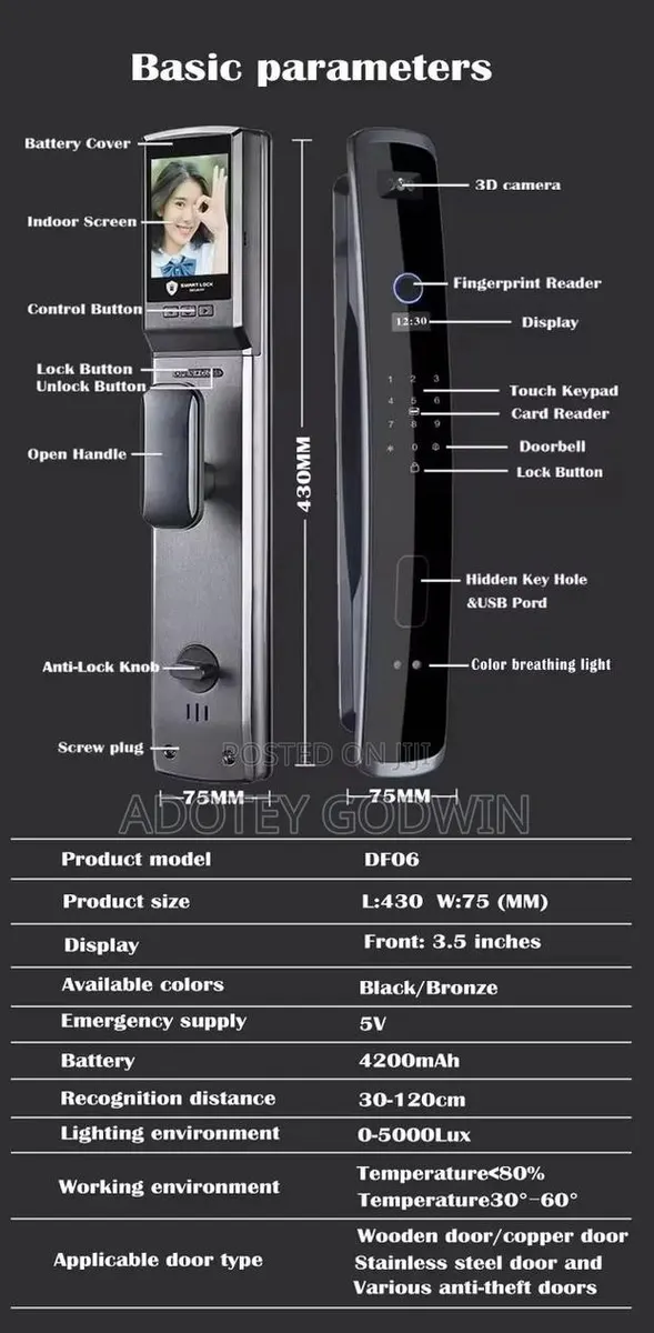 Wis Home Smart Door Lock