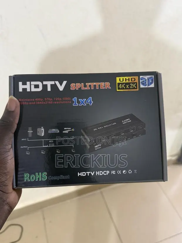 Original Hdmi Splitter With 4 Ports · Photo 1