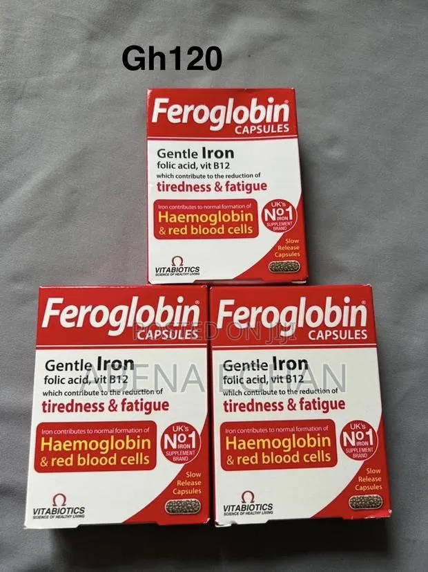 Feroglobin Capsules Imported From the UK Available for Sale · Photo 1
