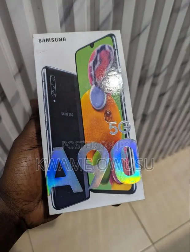 New Samsung Galaxy A90 5G 128 GB Black · Photo 1