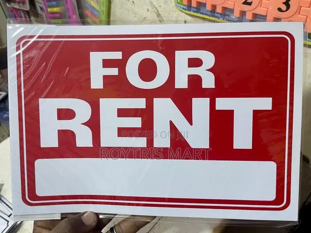 For Rent Sticker Signage · Photo 1