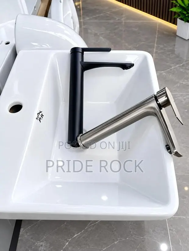 Long Mixture Basin Tap, Counter Top Basin Tap · Photo 1