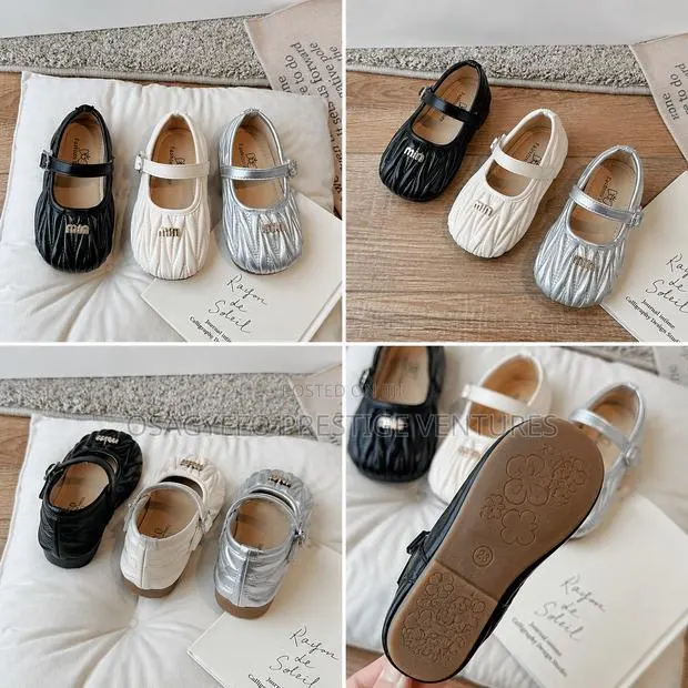 Super Quality Girls’ Black Quilted Mary Jane Shoes · Photo 3