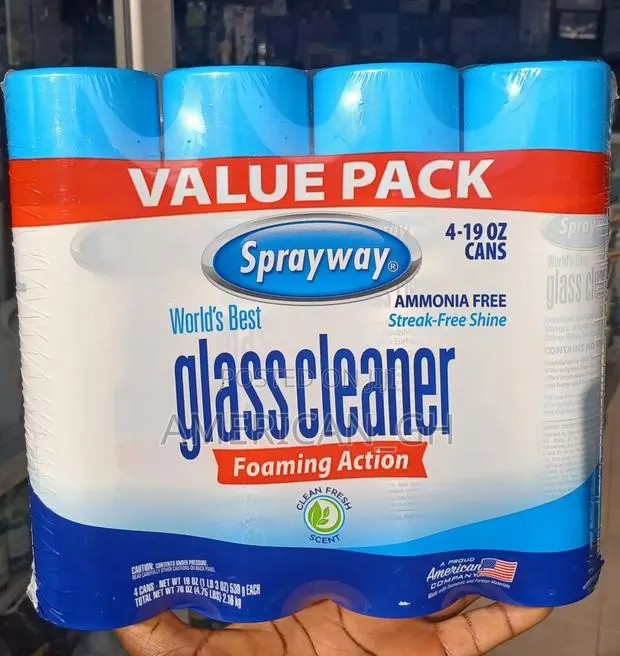 Sprayway Glass Cleaner Foaming Action, 4pack · Photo 1