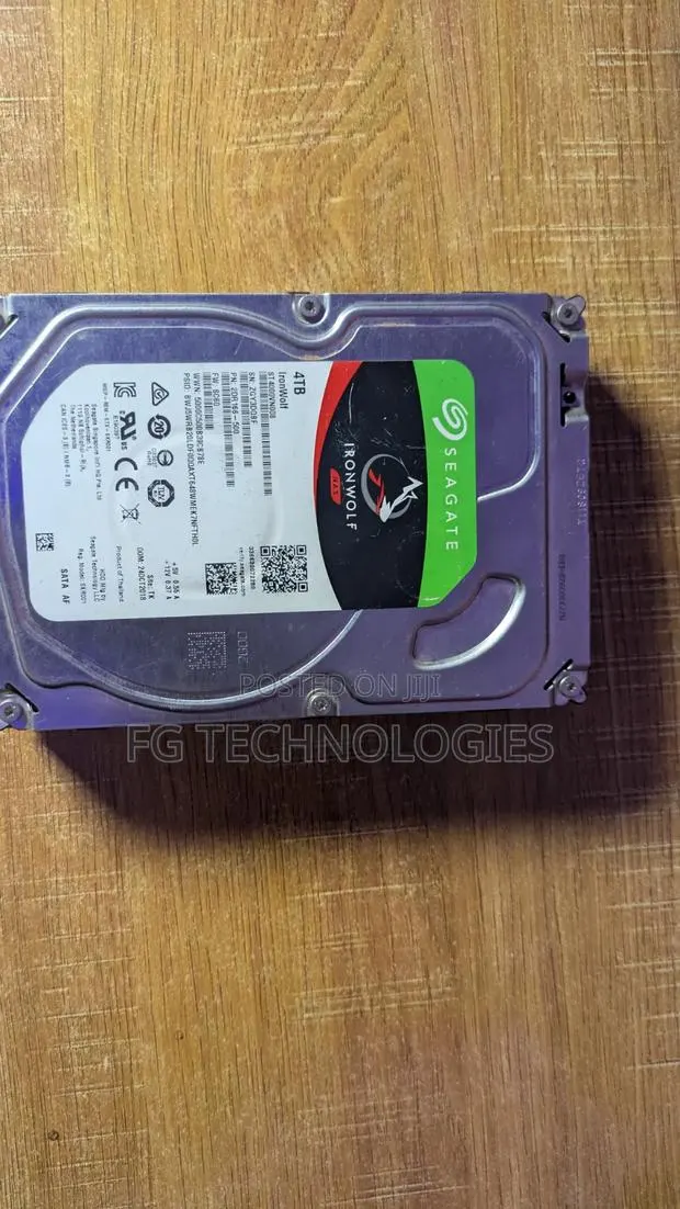 4TB SATA Hard Drive – NAS Storage (CCTV) · Photo 1