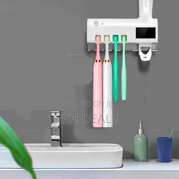 UV Sterilizer Toothbrush Holders Toothpaste Dispensers - · Photo 1