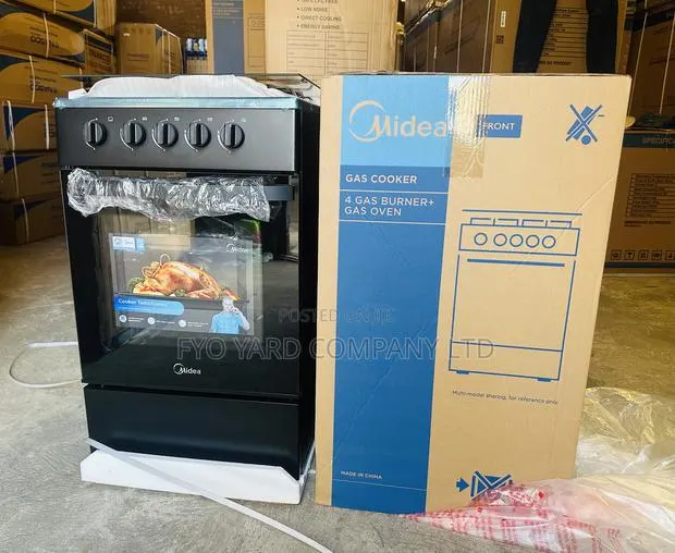 Premium Midea 4burner 50x50 Oven Gas Cooker · Photo 1
