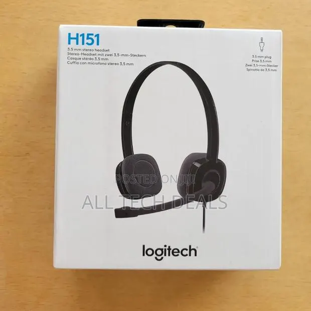 Logitech H151 Wired Headset · Photo 1