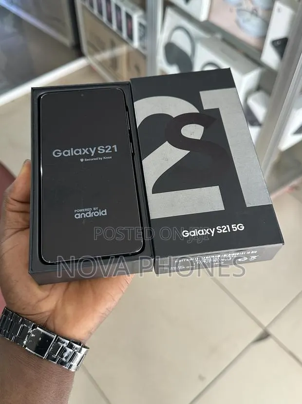 New Samsung Galaxy S21 5G 256 GB Black · Photo 1