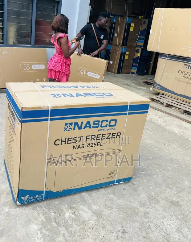 Classic Nasco 400L Single Door Freezer(Nas475fl) Black · Photo 1