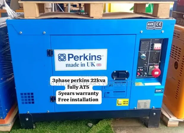 Transportation Hubs Perkins 3phase 22kva Generator 22kva · Photo 1
