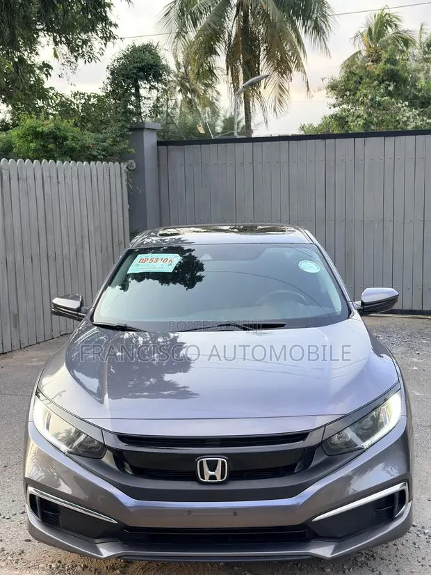 Honda Civic EX Sedan 2020 Gray · Photo 1