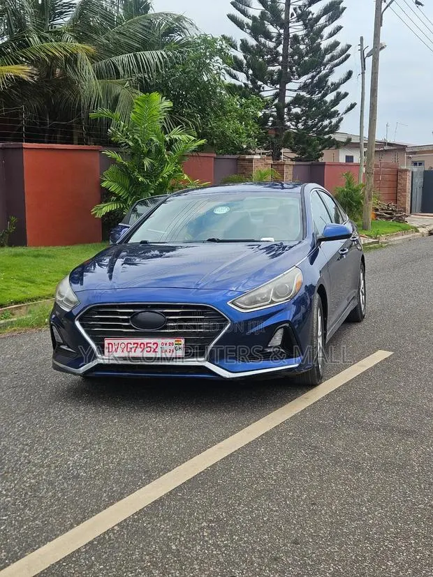 Hyundai Sonata SE 2018 Blue · Photo 1