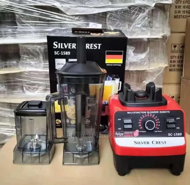Double Jug Silver Crest Commercial Blender · Photo 1