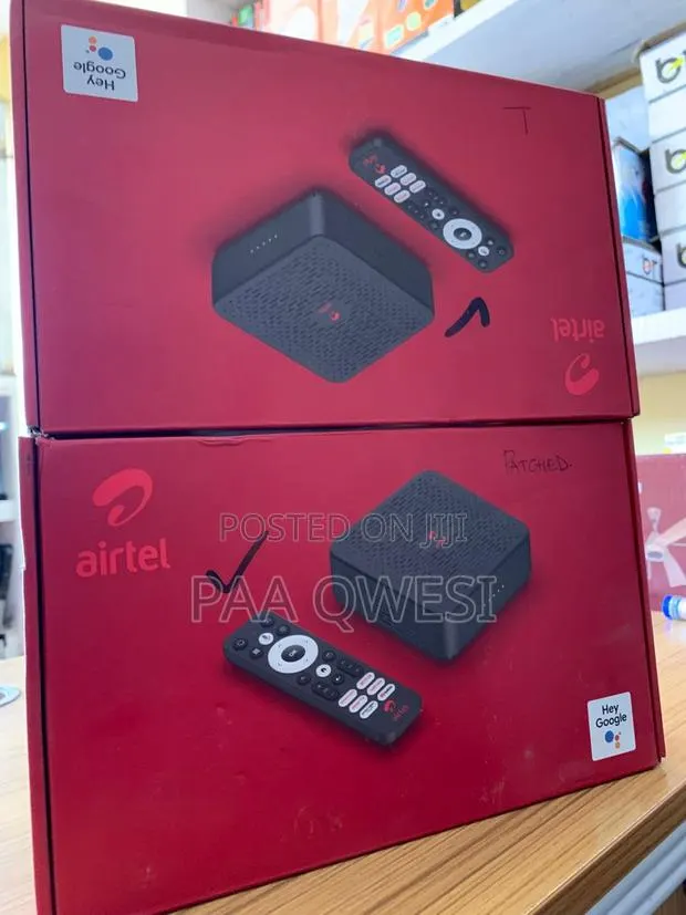 Airtel Tv Box With Remote – Smart Android Box for Home Entertainment · Photo 1