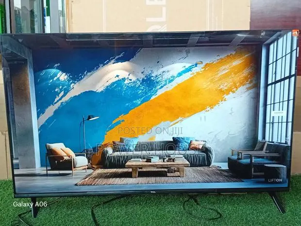 Stay Smiling Watching Drama on TCL 43 Inches Smart Tv TCL · Photo 1