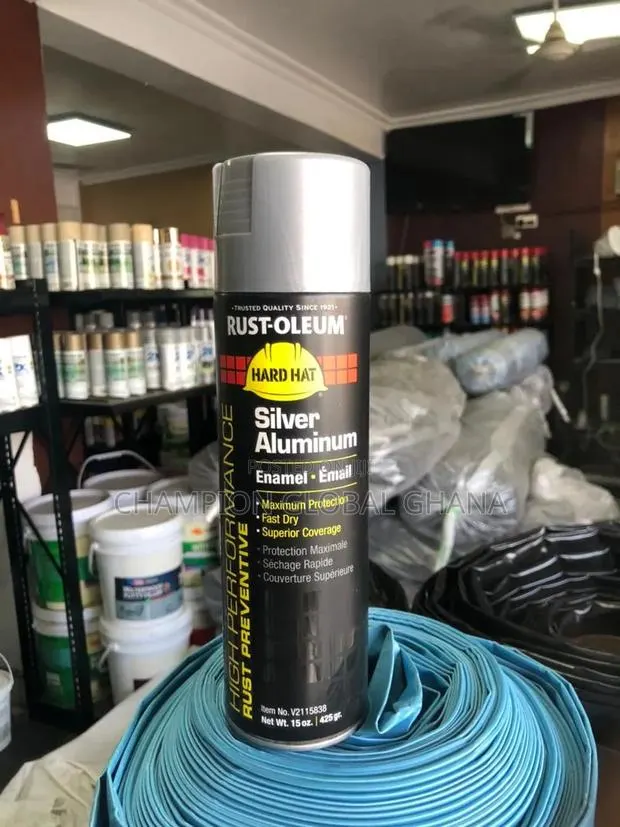 Rust-Oleum Anti Rust Enamel Paint Silver Aluminium · Photo 1