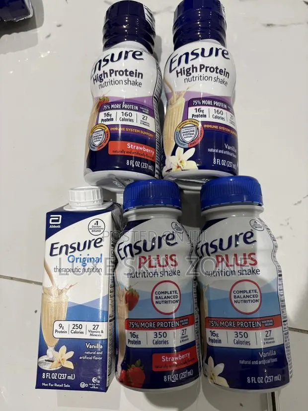 Ensure Plus, High Protein, Original Vanilla Strawberry 24 · Photo 1