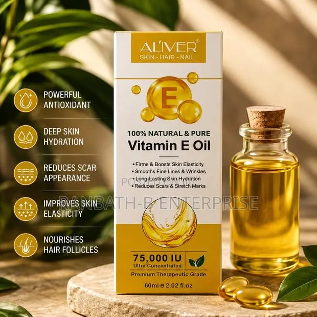 Vitamin E Oil for Smooth Soft Skin · Photo 1
