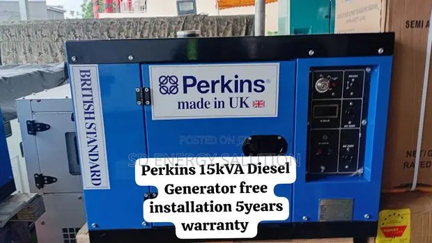 Perkins 15kva Diesel Generator – Long-Lasting Engine · Photo 1