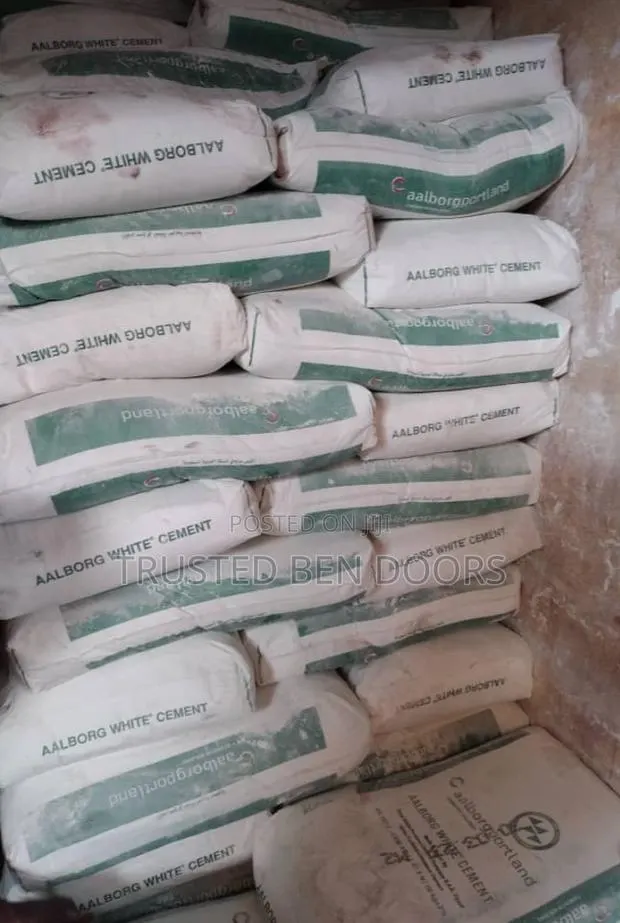 Durable Aalborg White Cement 50kg for Pools+Glass Block · Photo 1
