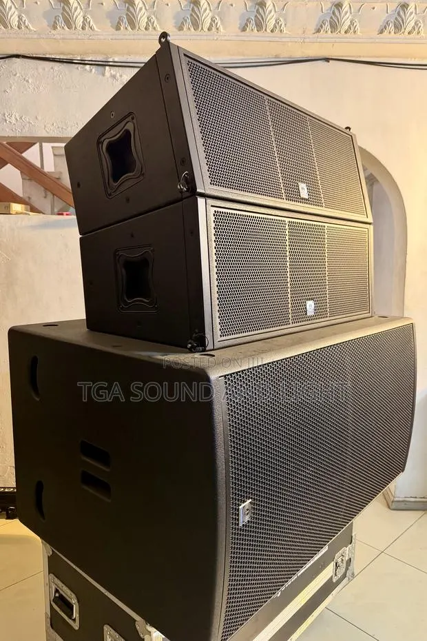 Sound Bullet Passive Line Array Set[4pcs Mid, 2pcs Double Bass] · Photo 1