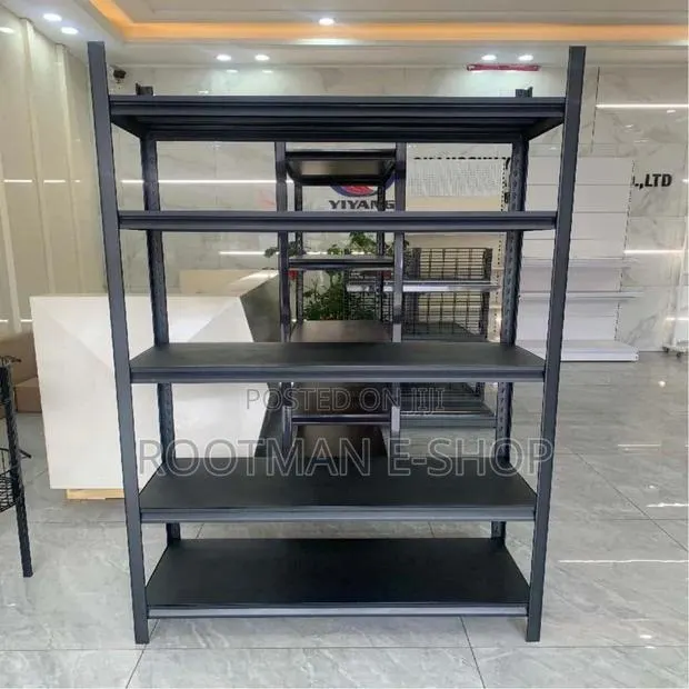 Heavy Duty Storage Rack 5 Tier Shelf Boltless Metal Shelving Unit · Photo 1