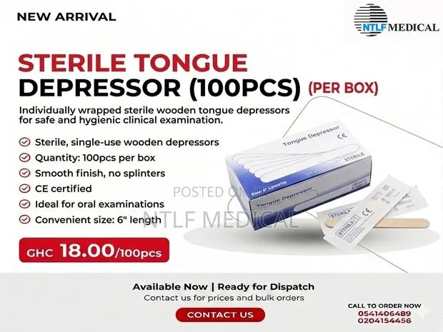 Tongue Depressor (Wooden) · Photo 1
