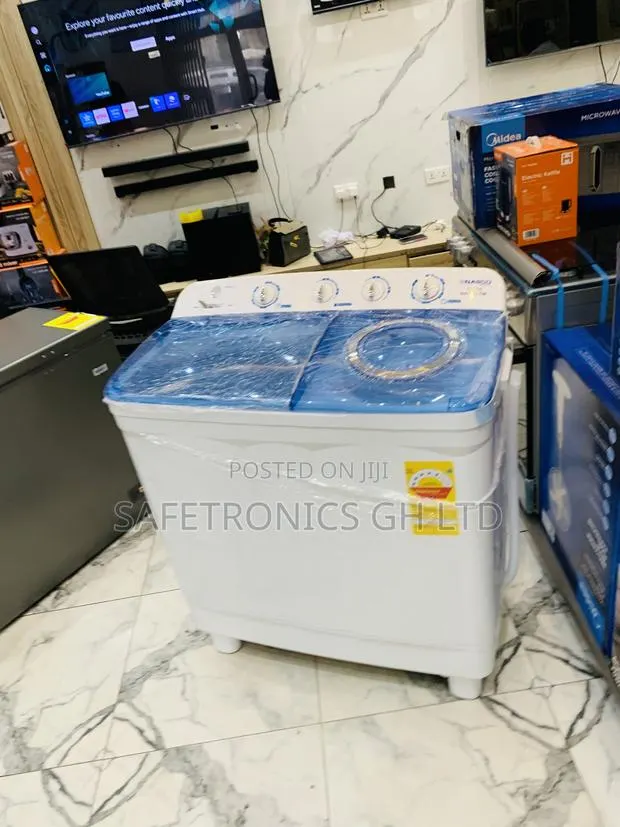 Newest Version Nasco 15kg Twin Top Washing Machine · Photo 1