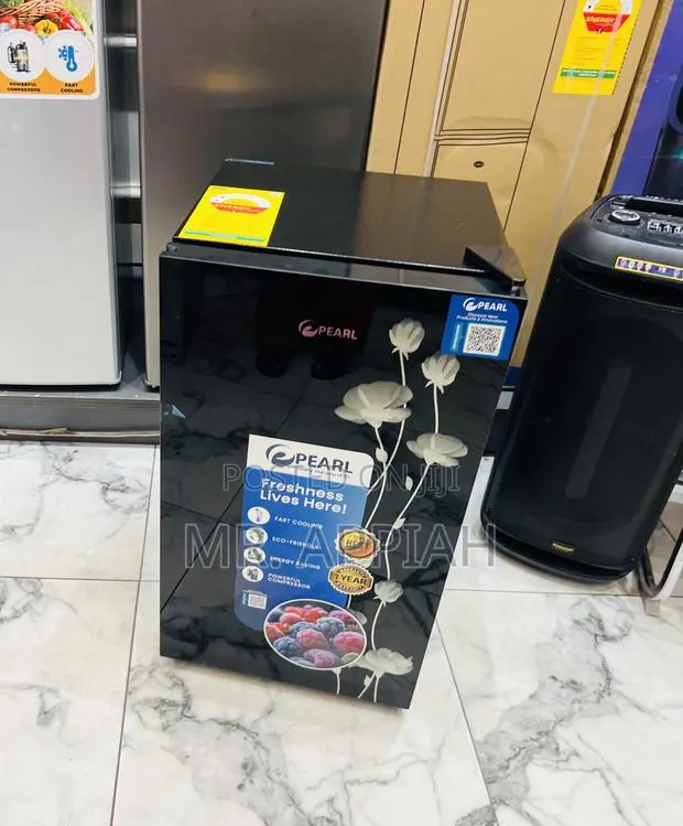 Purchase Pearl Single Door Table Top Fridge(Pf-109-2b)Glass Mirror. · Photo 1