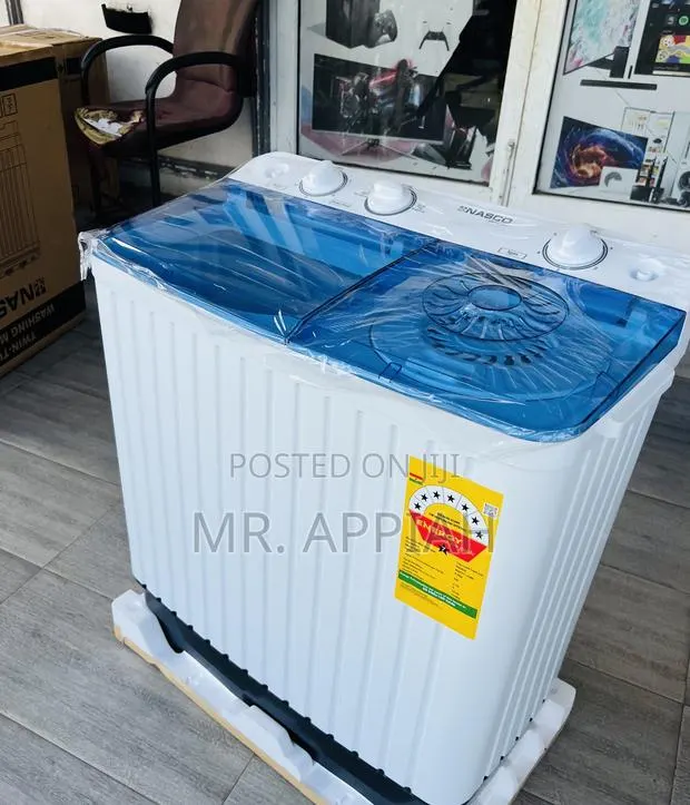 Unique Nasco Spin Dry Electric Washing Machine(Semi-Automatic)White. · Photo 1