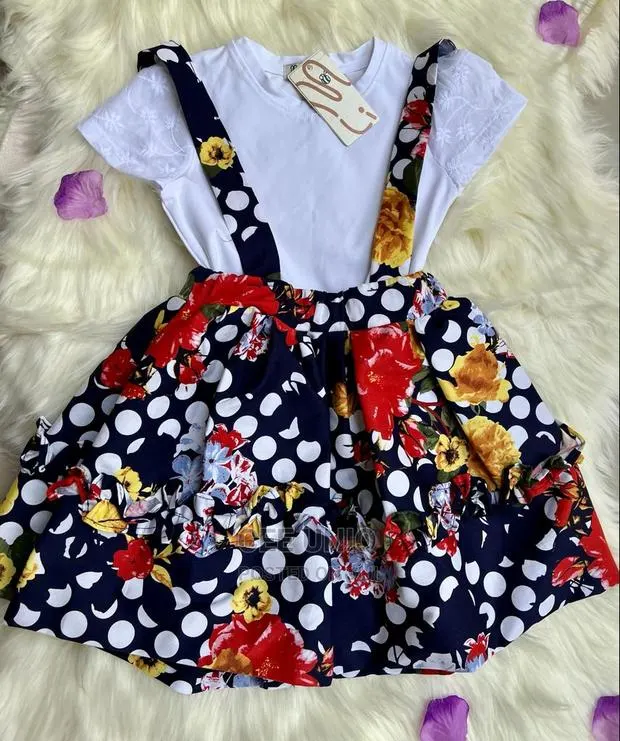 Floral Skirt and Top for Girls · Photo 1
