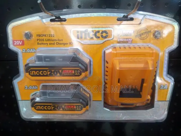 Ingco 20v Battery and Charger Kit · Photo 1