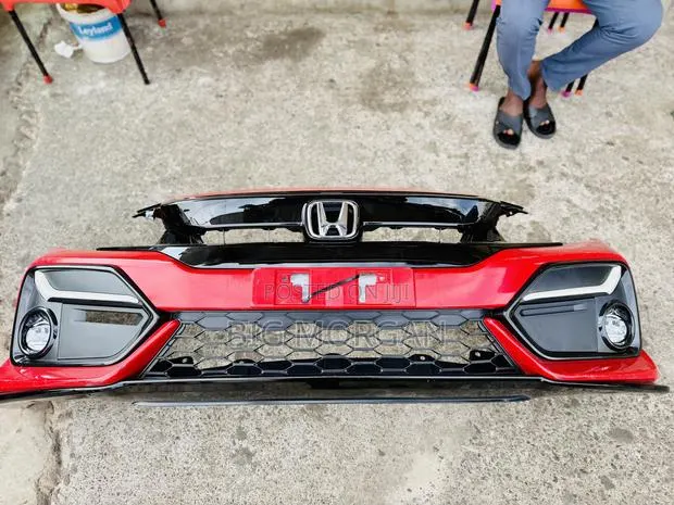 Honda Civic 2019 2017 2028 2019 2020 2021 Front Bumper Complete · Photo 1