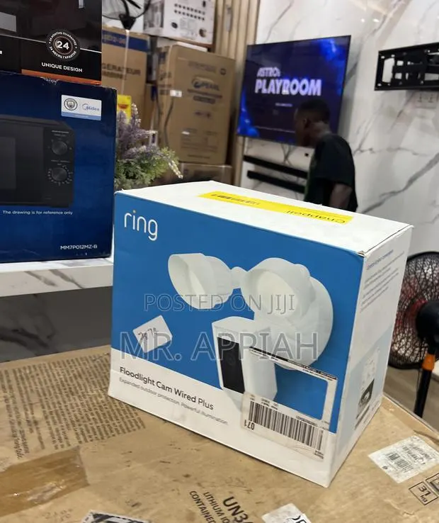Check Out Classic Ring Floodlight Cam Wired Plus(White) · Photo 1