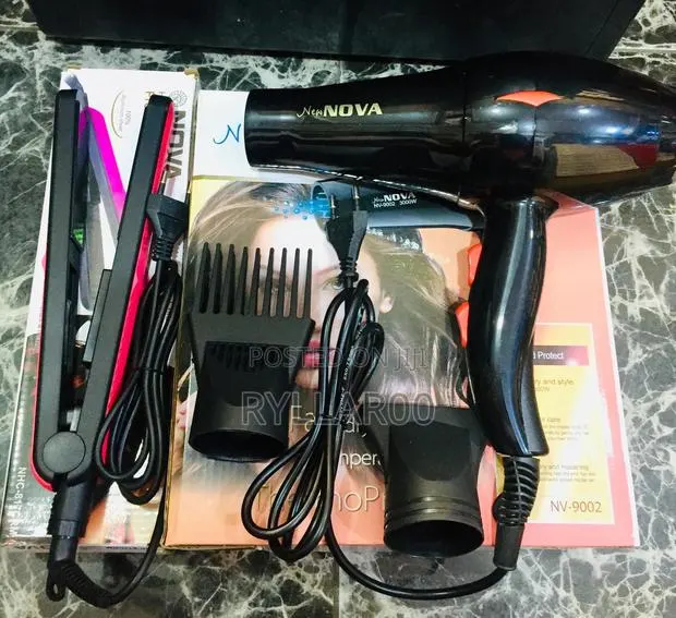 Nova Professional Hair Dryer and Straightener · Photo 1