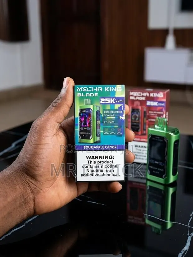 Mecha King Blade 25K Disposable Vape ( Sour Apple Candy)