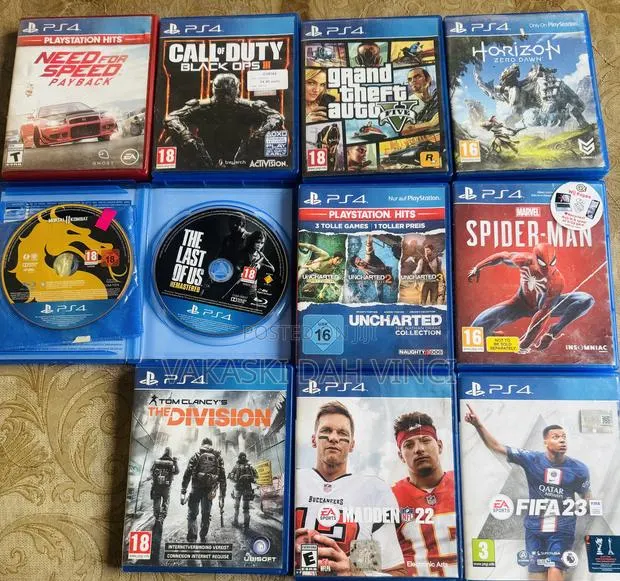 Ps4 CDS for Sale . Compatible With Ps5 Too · Photo 1