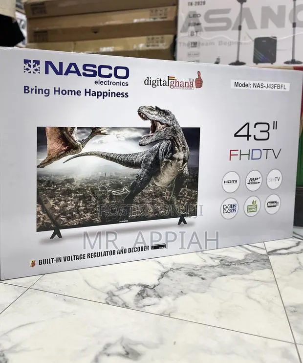 Order Authentic Nasco 43 Inch Digital Satellite Television(Black) · Photo 1